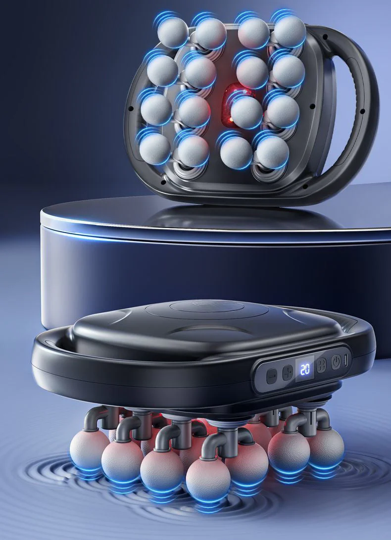 16-Head Deep Tissue Percussion Massage Gun - Image 8