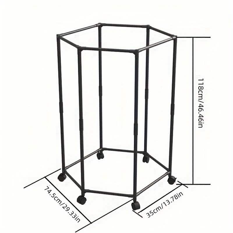 360° Rotating Freestanding Clothing Rack - Image 2
