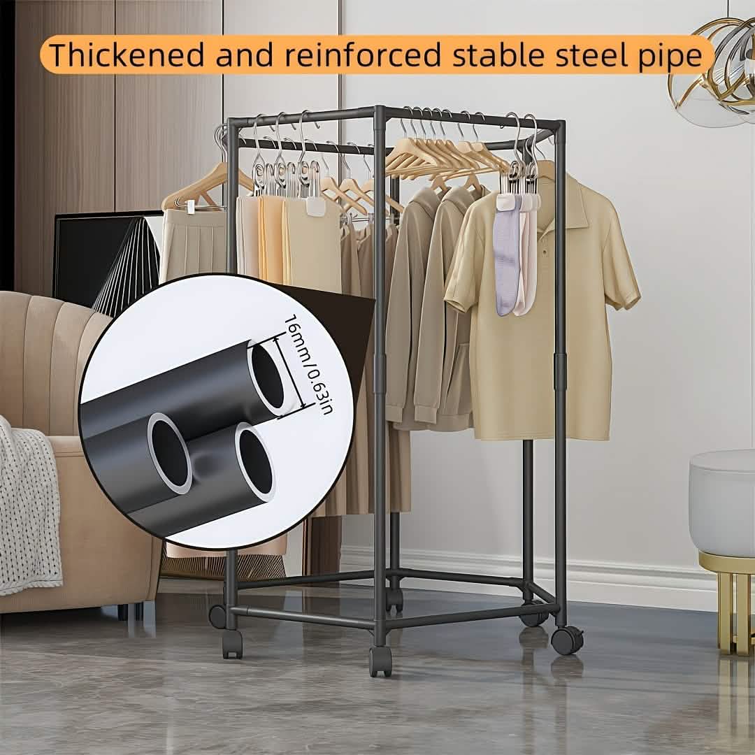 360° Rotating Freestanding Clothing Rack - Image 5