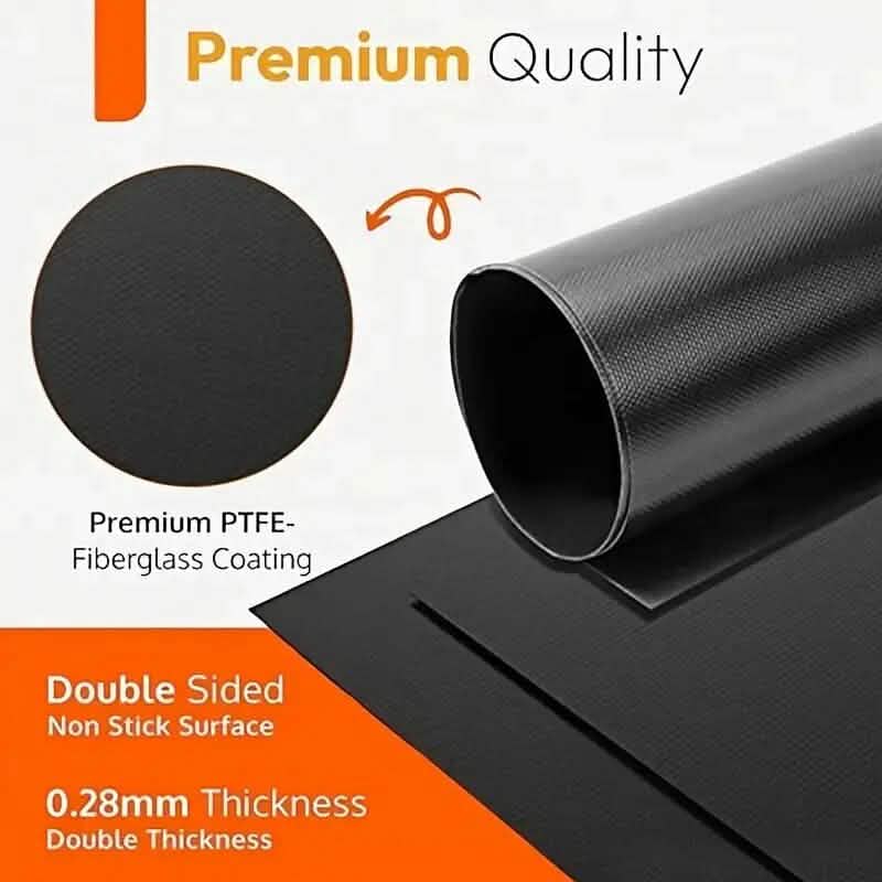 4-Pack: Non-Stick Reusable Oven Liners - Image 3