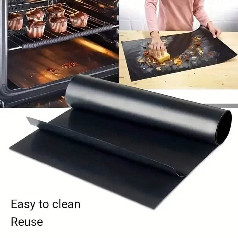 4-Pack: Non-Stick Reusable Oven Liners - Image 7