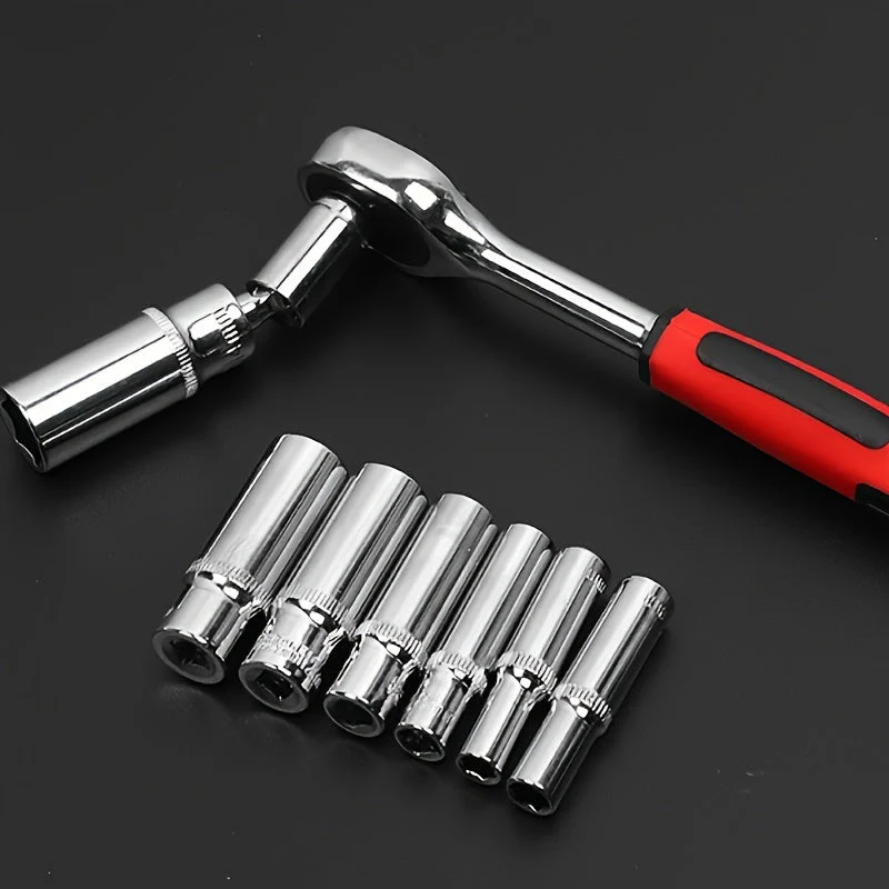 46pc Ratchet & Wrench Tool Set - Image 4