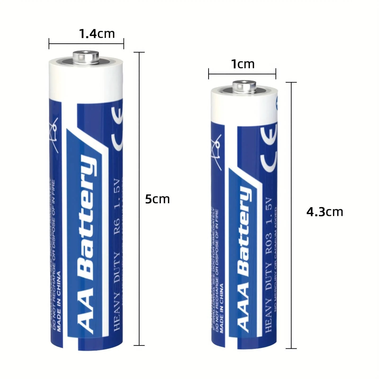 48-Pack: AA + AAA Carbon Battery Combo - Image 3