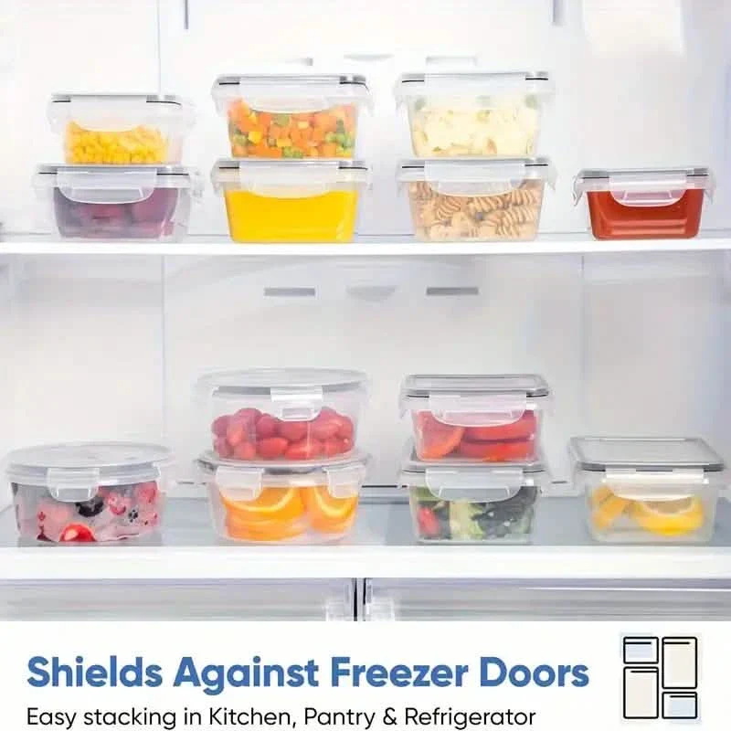 48-Piece Stackable BPA-Free Food Storage Set - Image 3