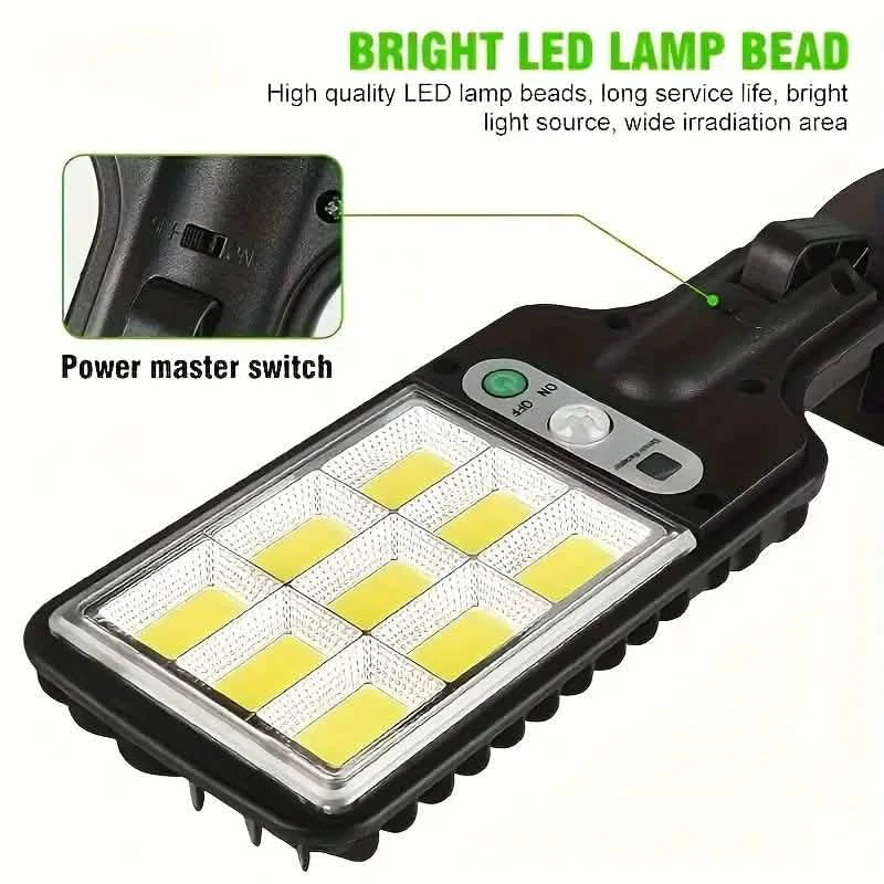 6-Pack: Solar Powered Motion Sensor Outdoor Garden Light - Image 5