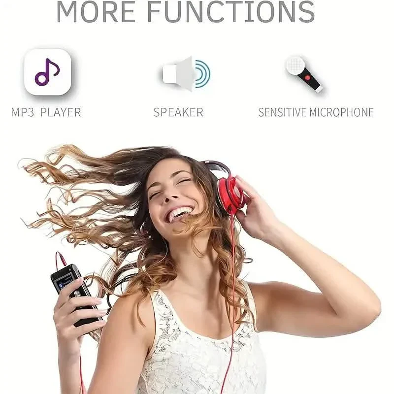 8GB Digital Voice Recorder & MP3 Player - Image 4