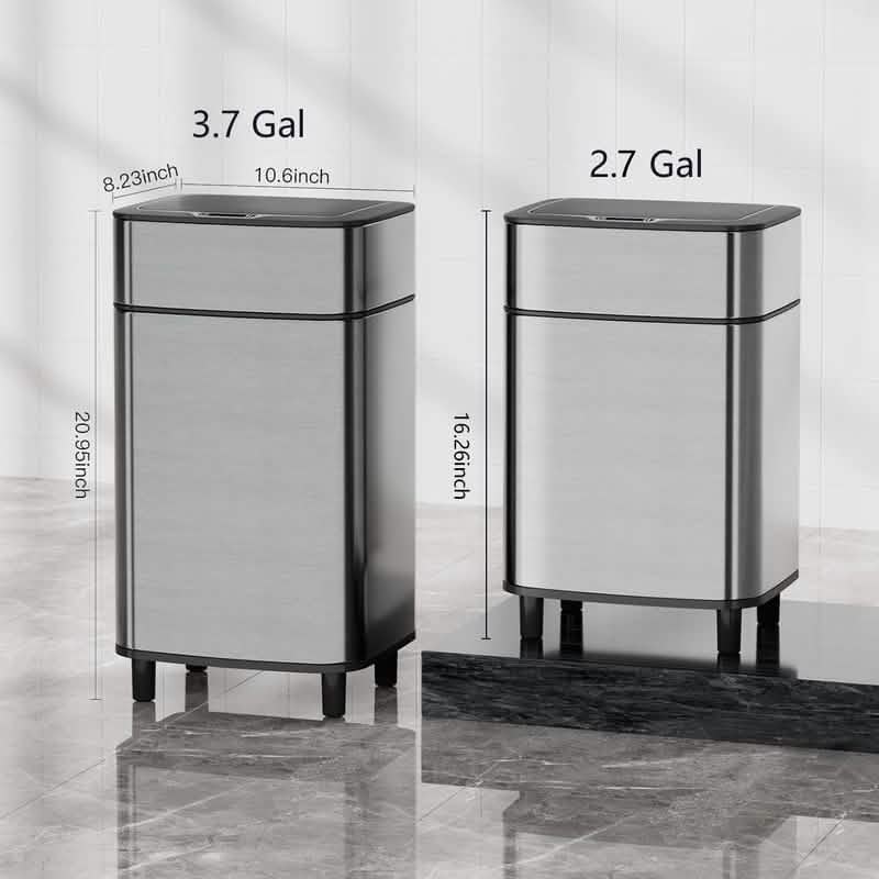 Automatic Stainless Steel Sensor Trash Can - Image 2