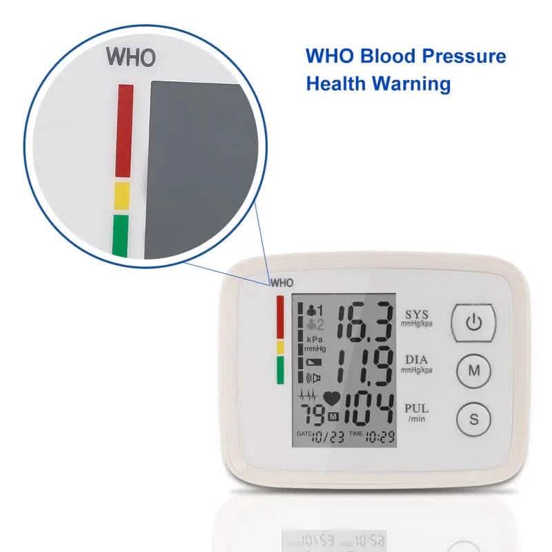 Automatic Upper Arm Blood Pressure Monitor with Heart Rate - Image 4