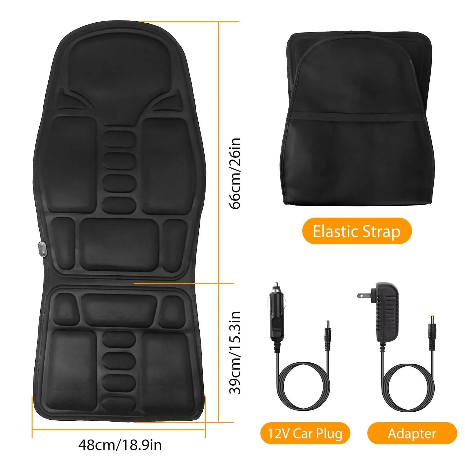 Electric Back Massager Seat Cushion - Image 5