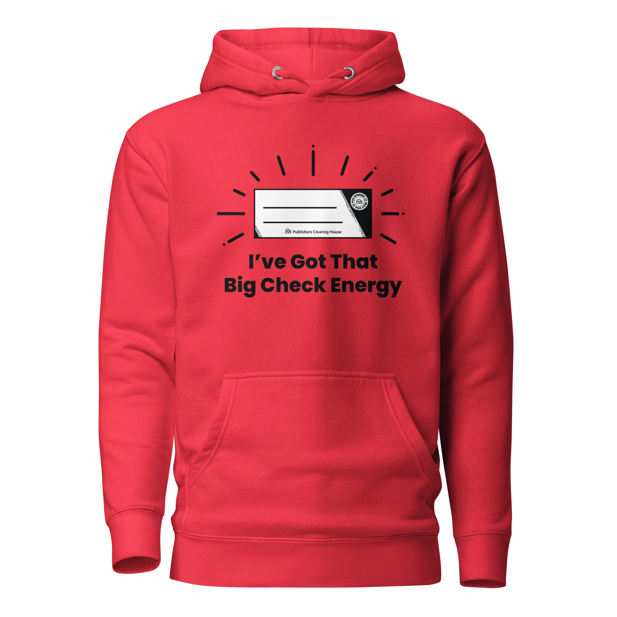 Big Check Energy Classic Hoodie (Unisex) - Image 3
