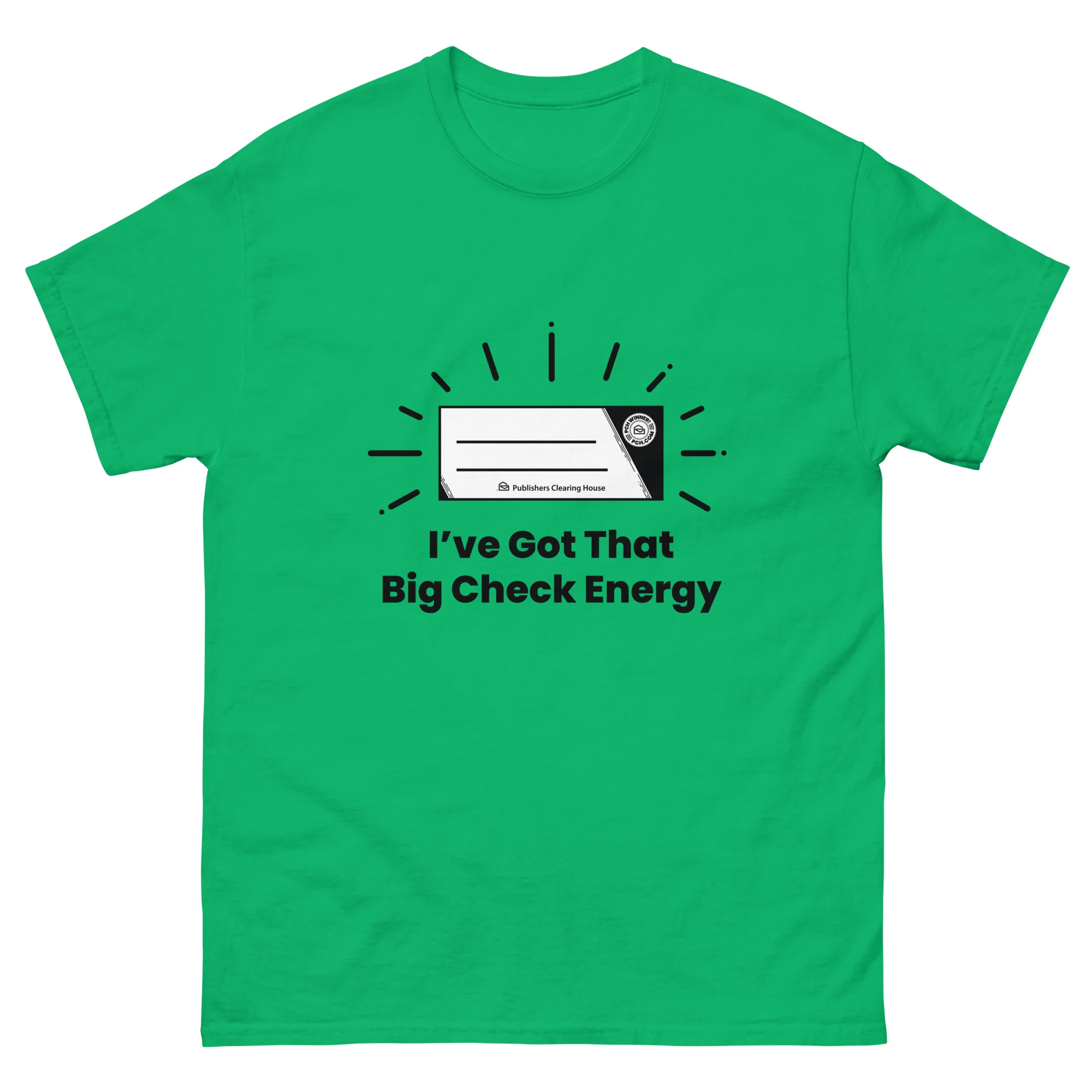 Big Check Energy Classic Tee (Unisex)