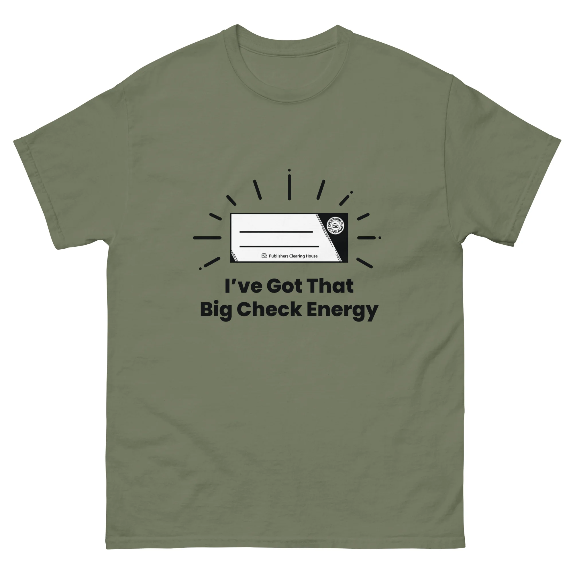 Big Check Energy Classic Tee (Unisex) - Image 11