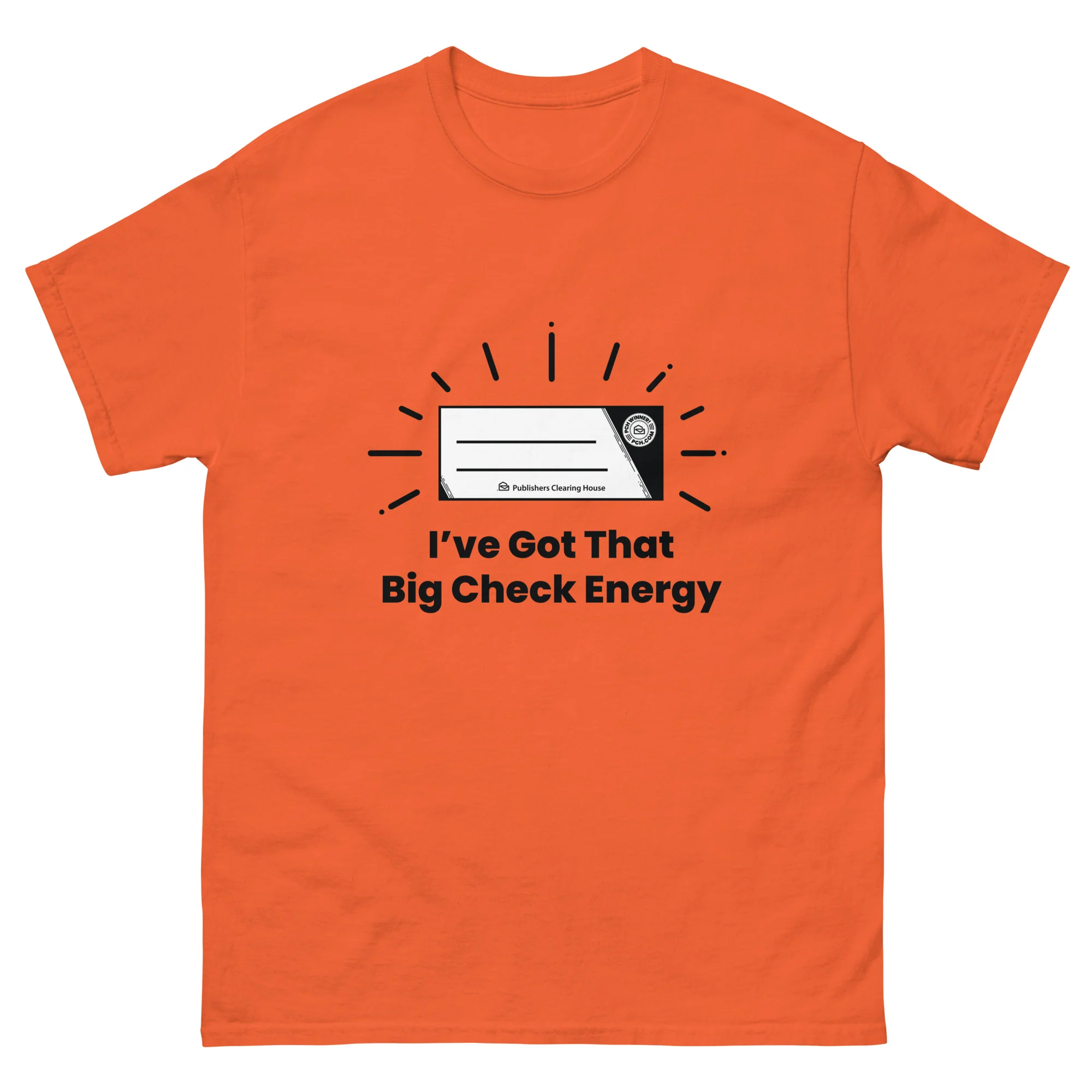 Big Check Energy Classic Tee (Unisex) - Image 2