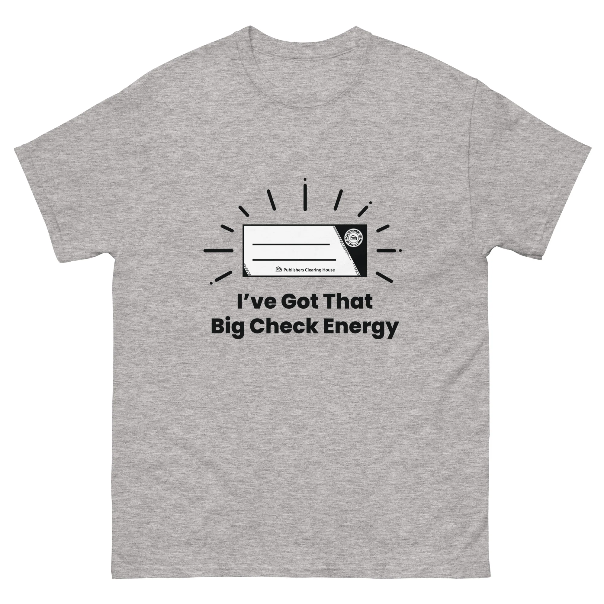 Big Check Energy Classic Tee (Unisex) - Image 4