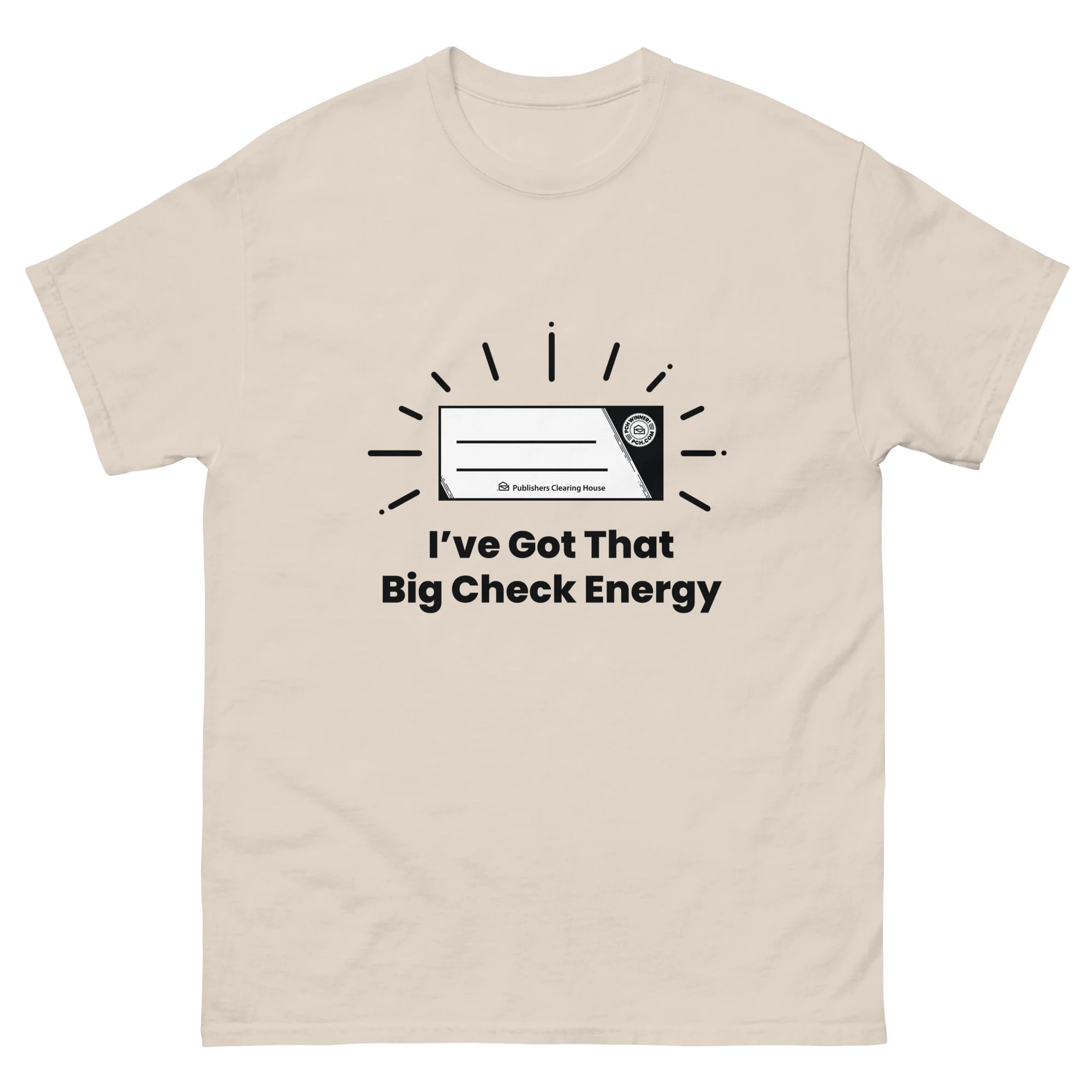 Big Check Energy Classic Tee (Unisex) - Image 6