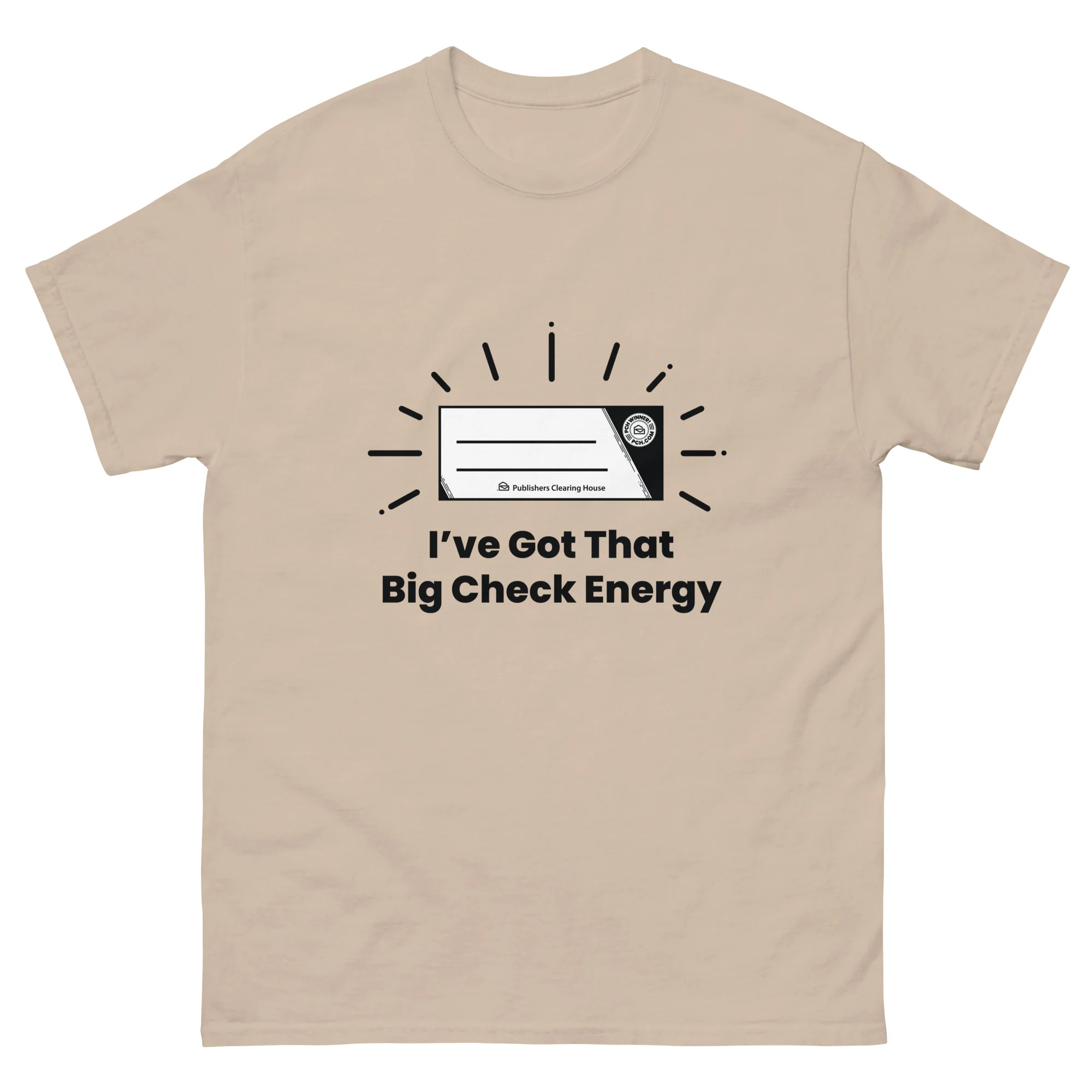 Big Check Energy Classic Tee (Unisex) - Image 8