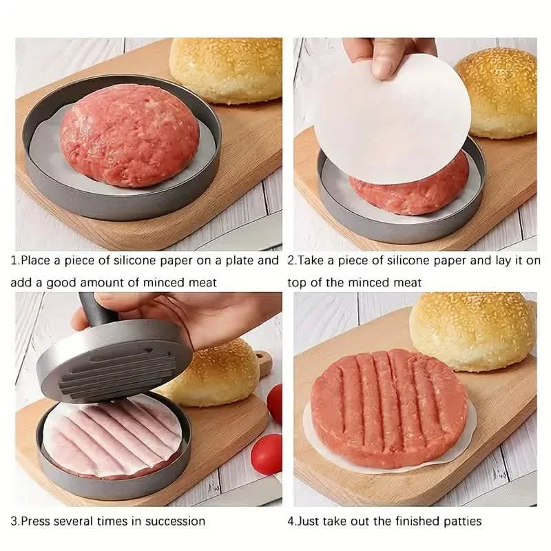 Non-Stick Burger Press & Patty Maker Mold - Image 5
