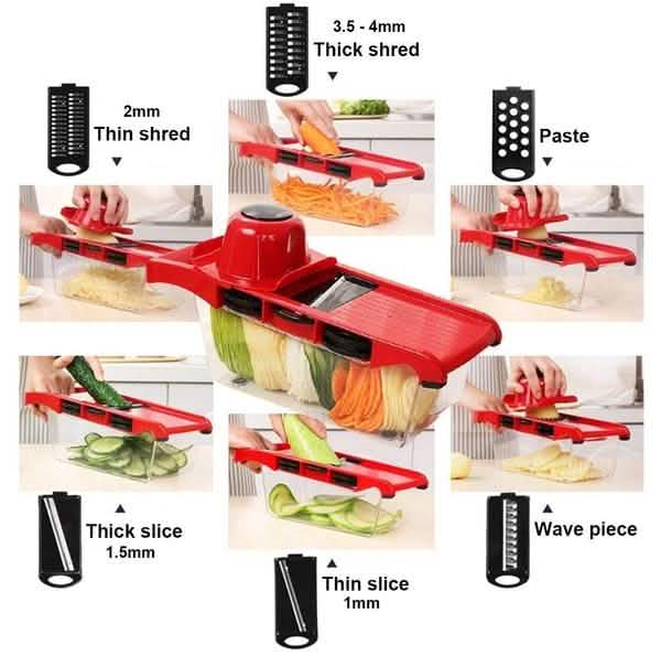 Stainless Steel Mandoline Vegetable Slicer - Image 12