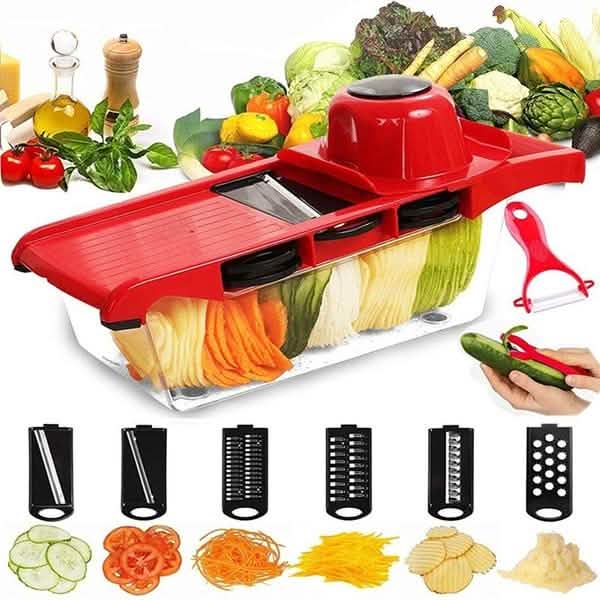 Stainless Steel Mandoline Vegetable Slicer - Image 8