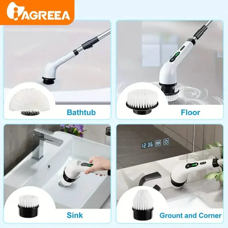 Wireless Electric Rotary Scrubber - Image 4