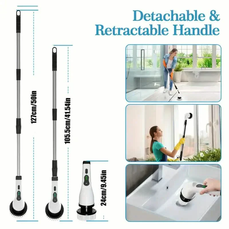 Wireless Electric Rotary Scrubber - Image 8
