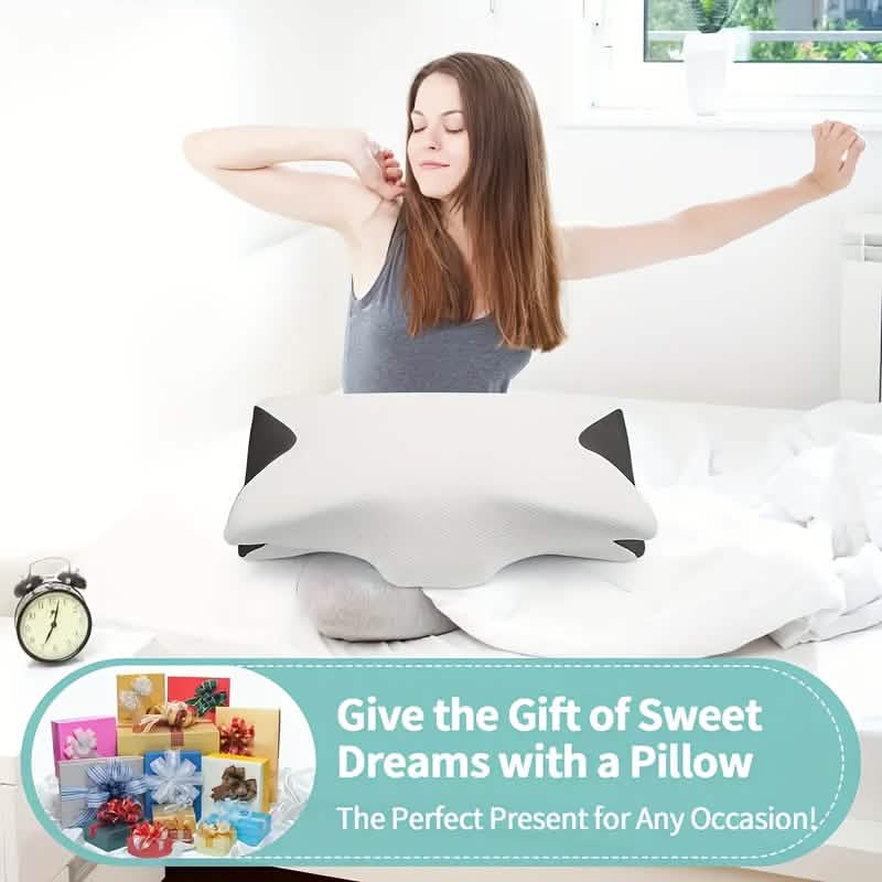 Ergonomic Memory Foam Neck Pillow - Image 10