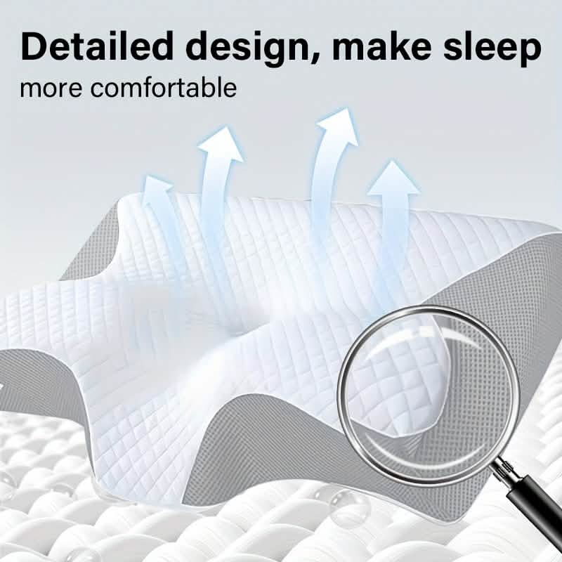 Ergonomic Memory Foam Neck Pillow - Image 11