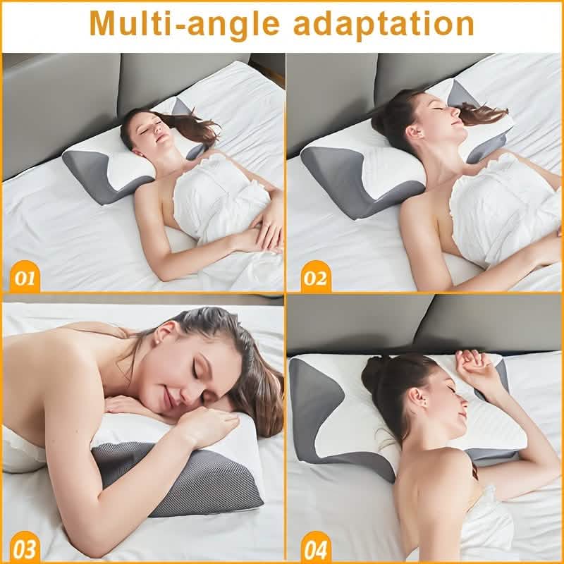 Ergonomic Memory Foam Neck Pillow - Image 4