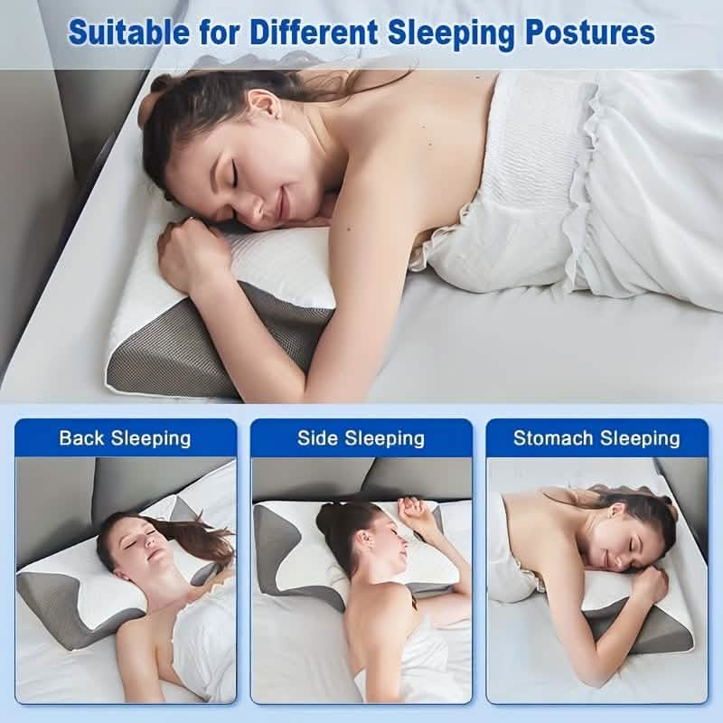 Ergonomic Memory Foam Neck Pillow - Image 8