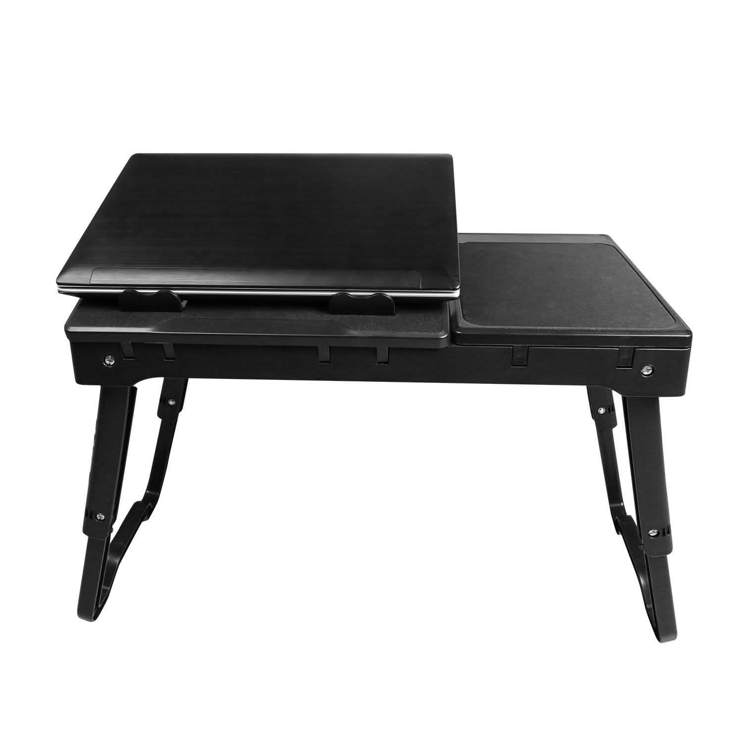 Foldable Laptop Desk with Cooling Fan & Mouse Pad - Image 20