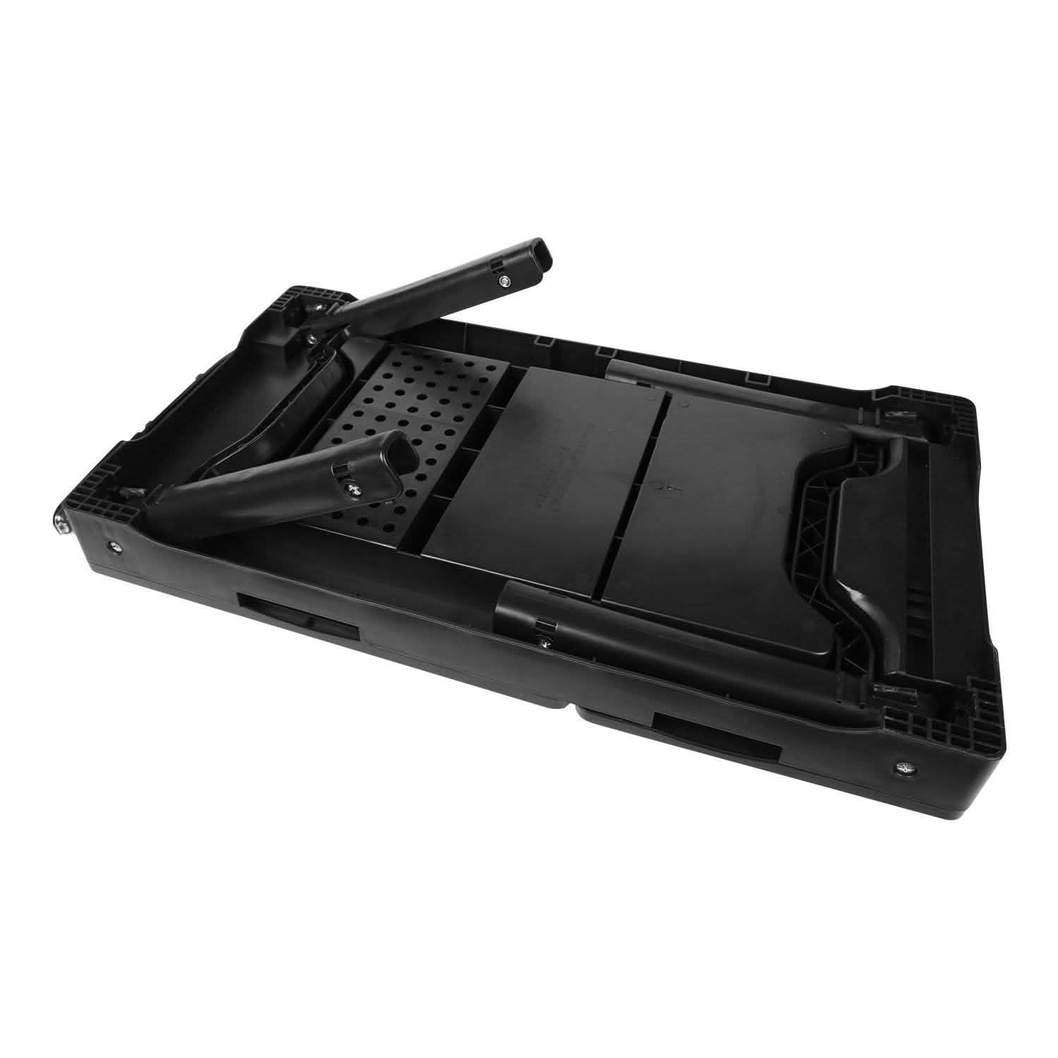 Foldable Laptop Desk with Cooling Fan & Mouse Pad - Image 3