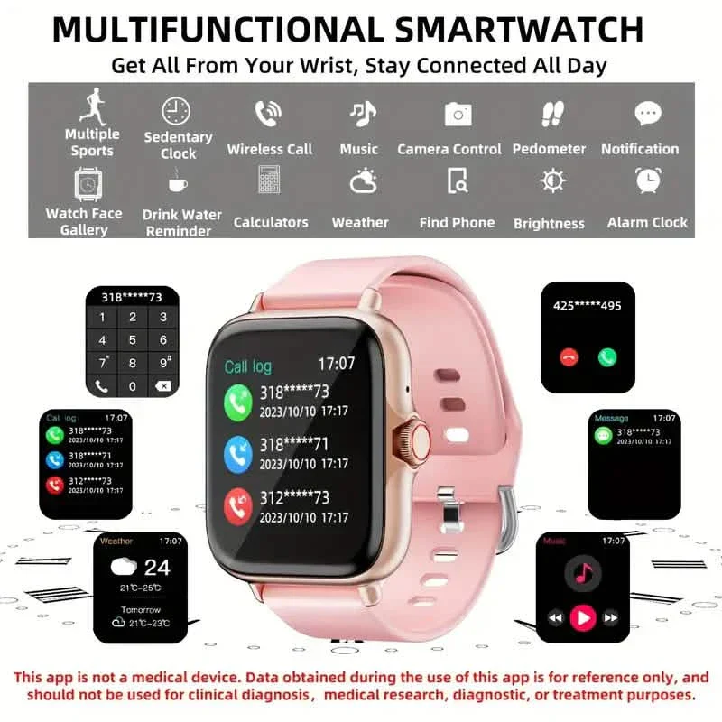 Full Touch Screen Smart Watch with Activity Tracker and More - Image 15