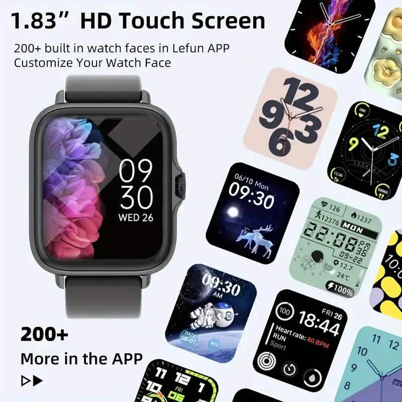Full Touch Screen Smart Watch with Activity Tracker and More - Image 7