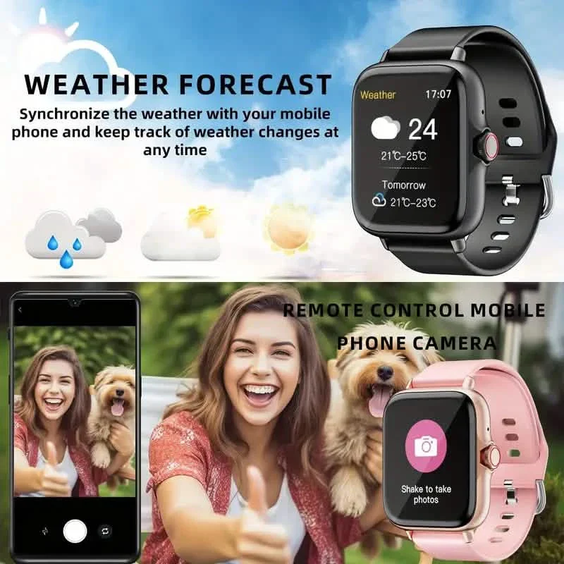 Full Touch Screen Smart Watch with Activity Tracker and More - Image 9