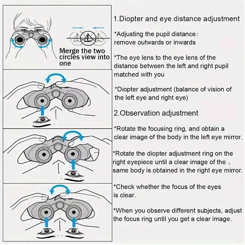 High-Definition Binocular Telescope with Night Vision - Image 10