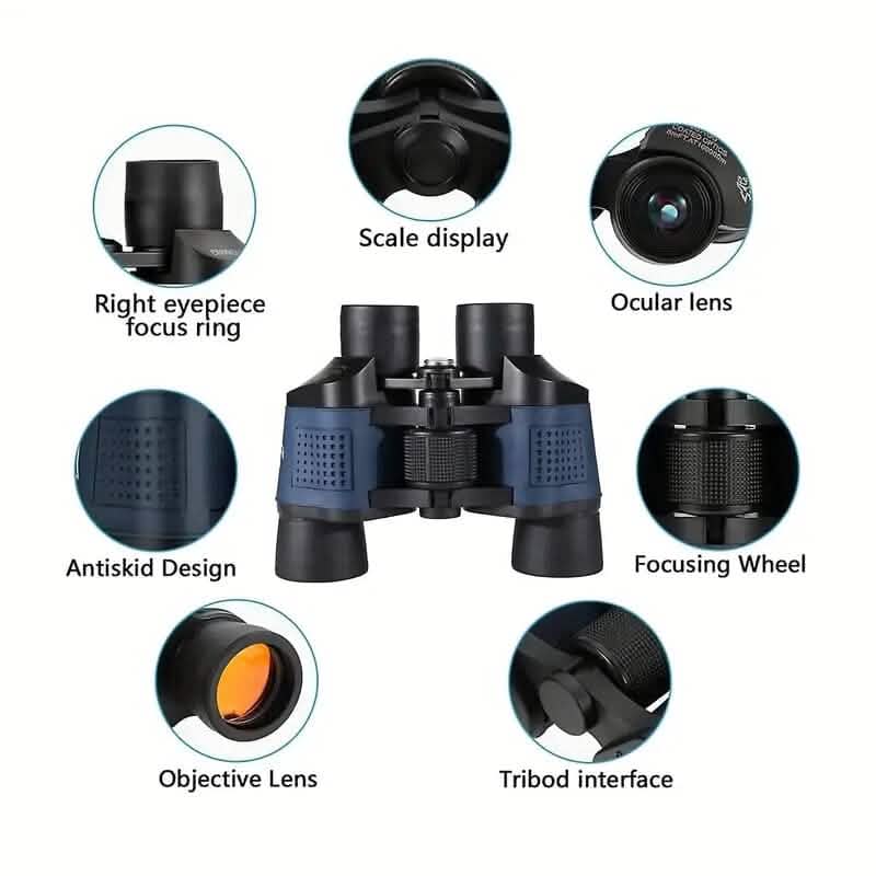 High-Definition Binocular Telescope with Night Vision - Image 4