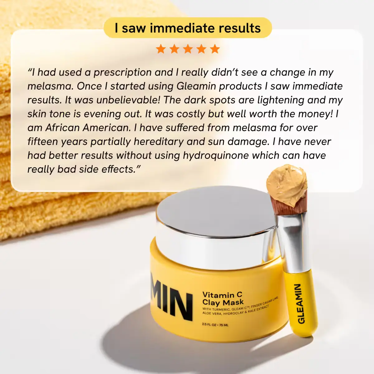 Jumbo Vitamin C Clay Mask - Image 9