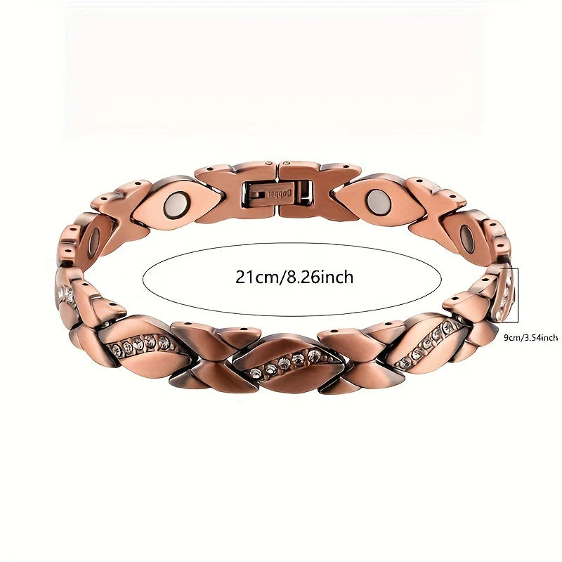 Magnetic Energy Therapy Pain Relief Copper Bracelet - Image 7