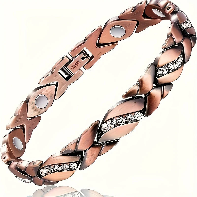 Magnetic Energy Therapy Pain Relief Copper Bracelet - Image 9
