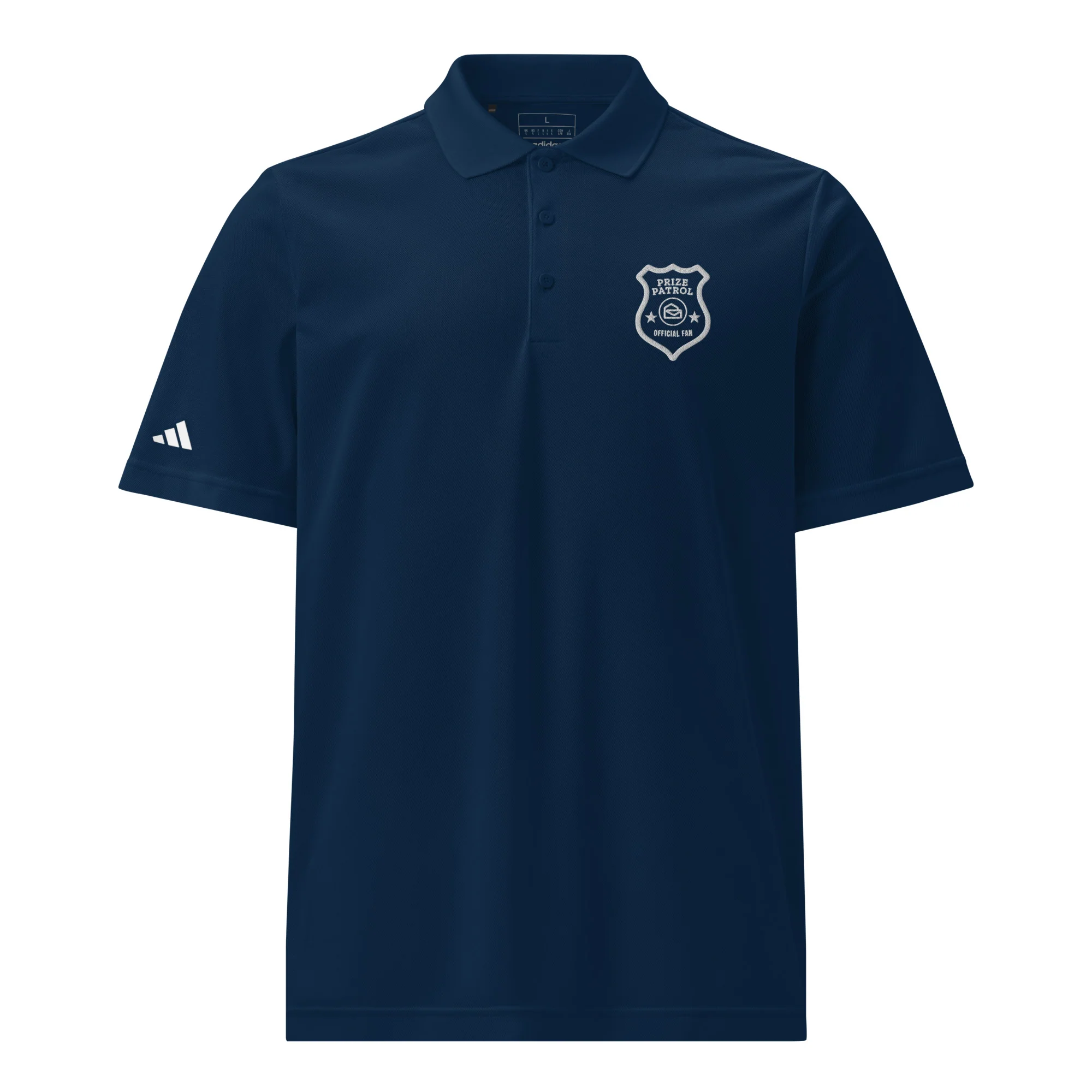 Members Only adidas Prize Patrol Official Fan Sport Polo - Image 3