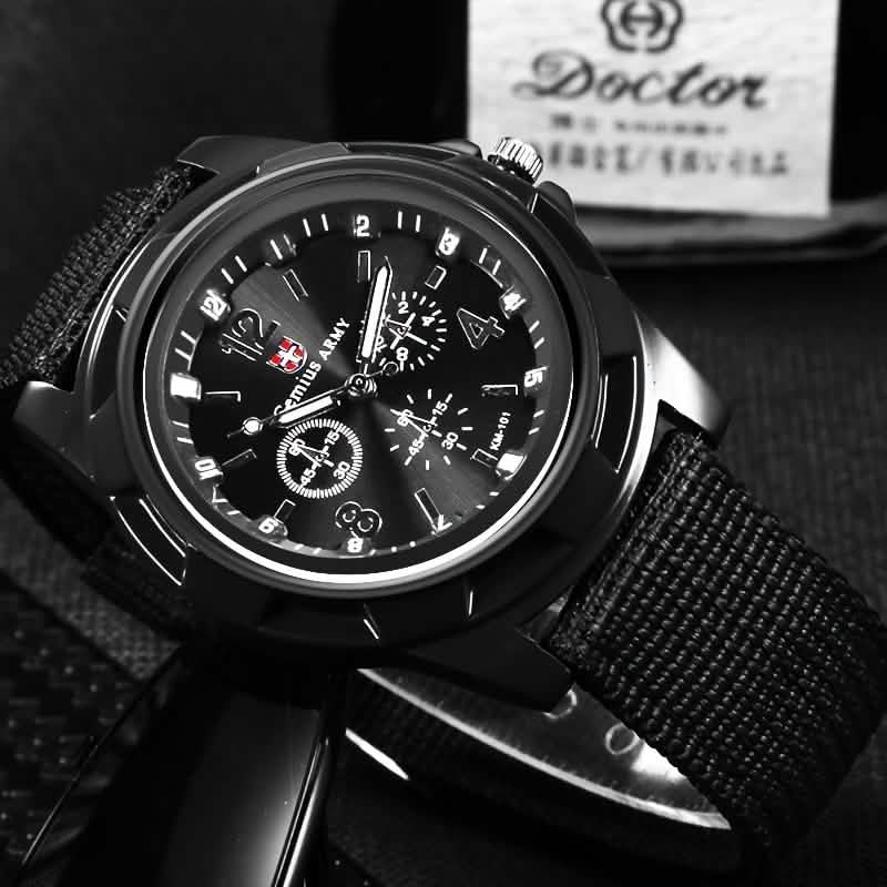 Men's Nylon Casual Sport Quartz Wrist Watch - Image 6