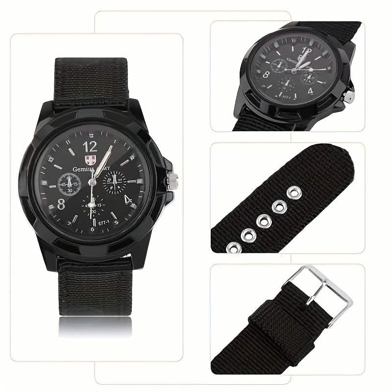 Men's Nylon Casual Sport Quartz Wrist Watch - Image 8