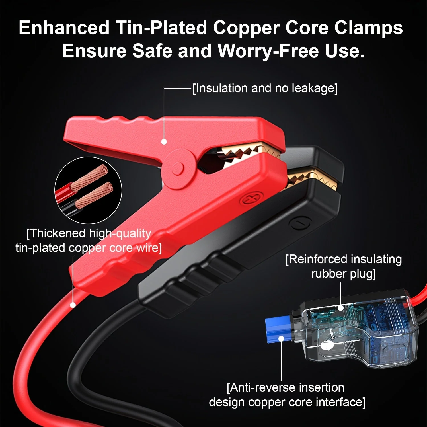Portable Car Jump Starter & Air Compressor - Image 6