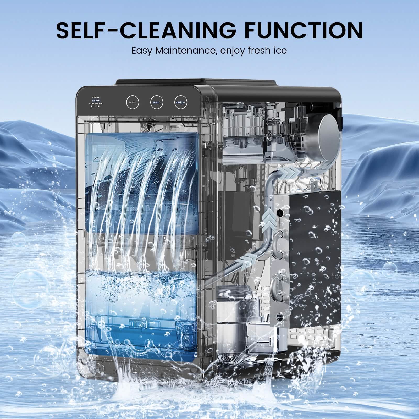 Portable Countertop Ice Maker - Image 7
