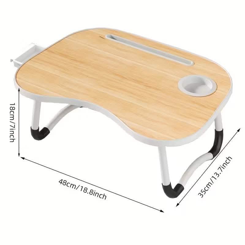 Portable Foldable Laptop Bed Table - Image 3