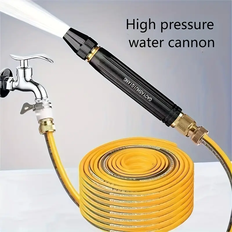 Portable High-Pressure Car Wash Gun
