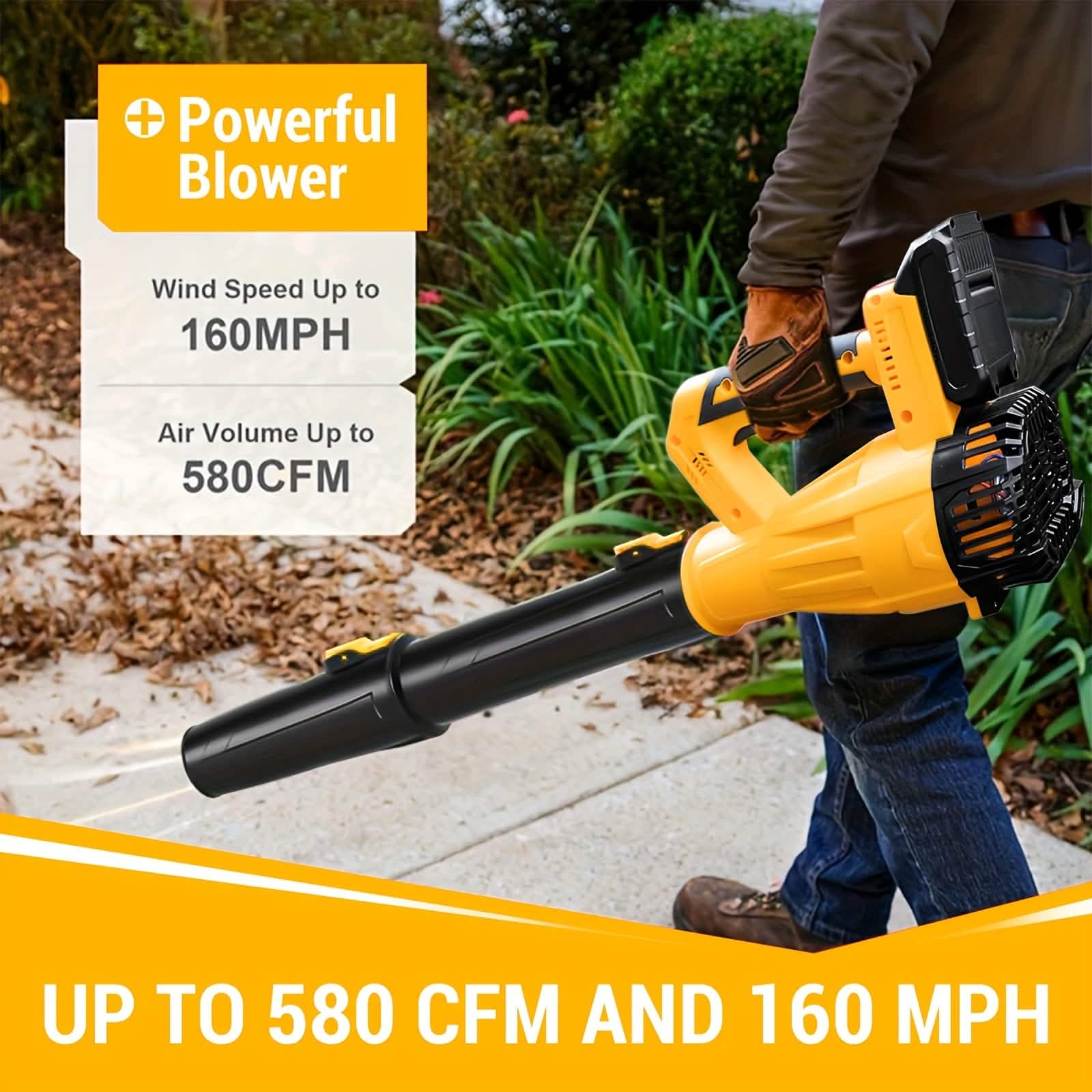 Powerful Cordless Leaf Blower - Image 4