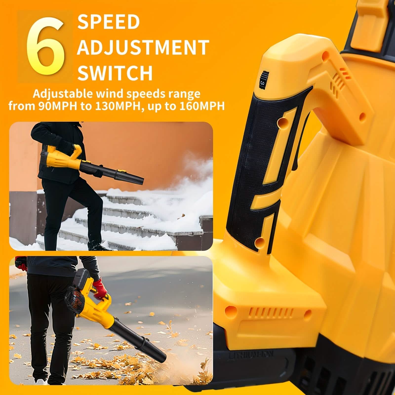 Powerful Cordless Leaf Blower - Image 5