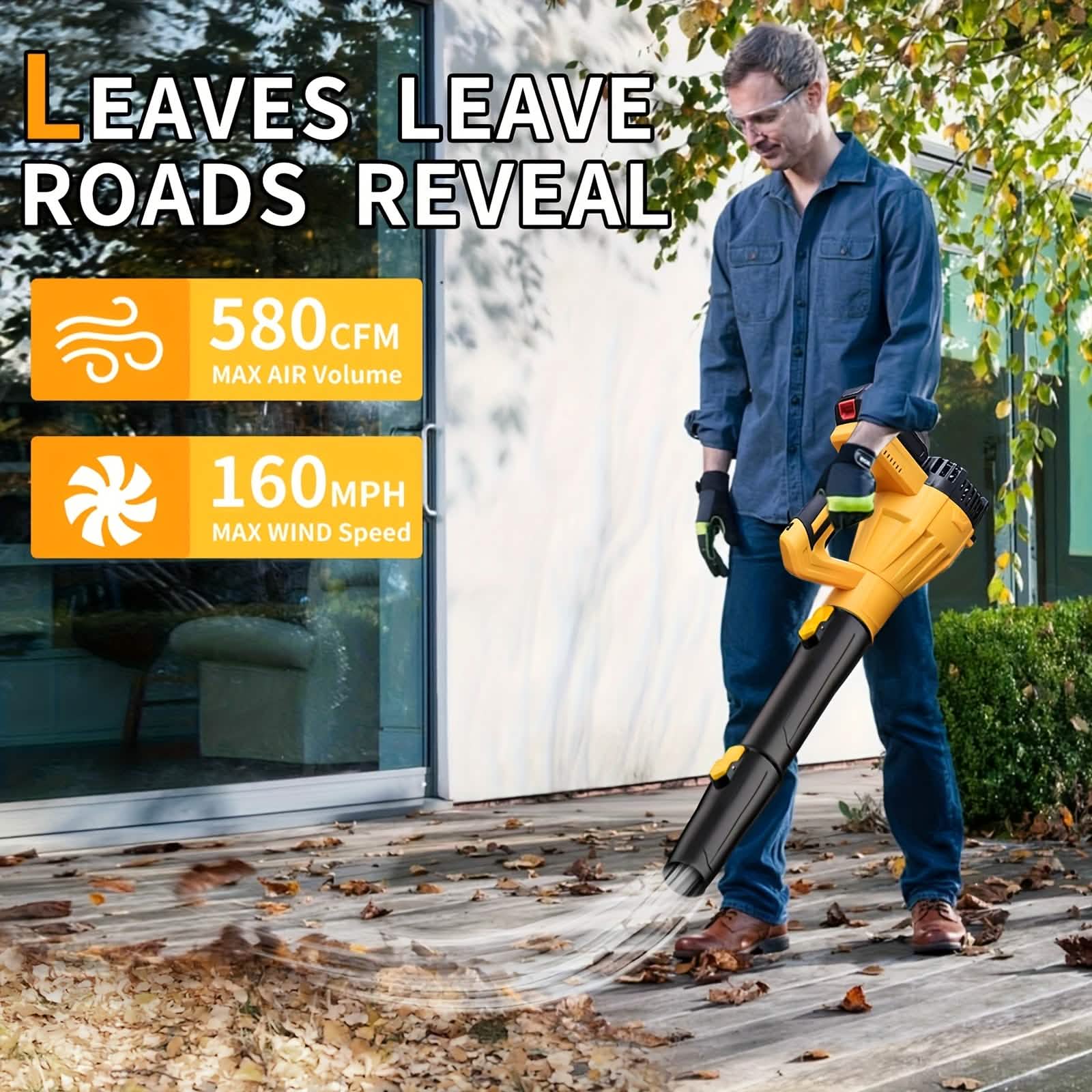 Powerful Cordless Leaf Blower - Image 6