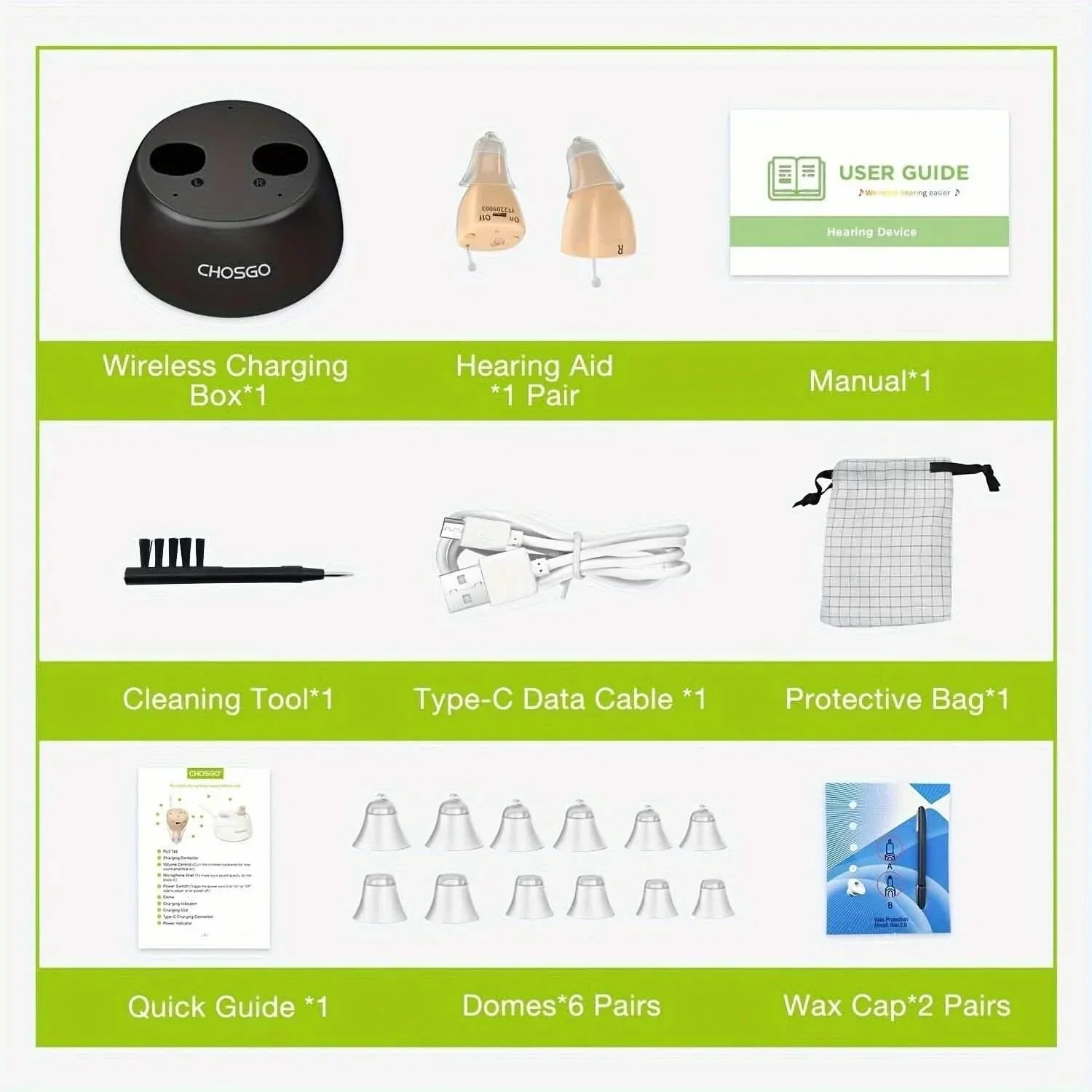 Rechargeable Invisible In-Ear Hearing Aids - Image 5